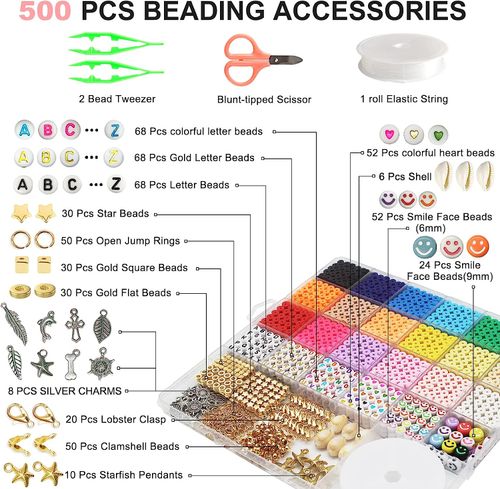 🔥hot Sale- 49% OFF🎁 - Clay Beads Bracelet Making Kit