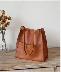 🔥Last Day Promotion 49% OFF⏰Solid color simple genuine leather shoulder bag🔥