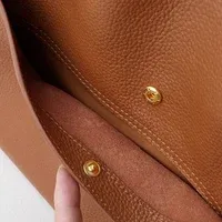 🔥Last Day Promotion 49% OFF⏰Solid color simple genuine leather shoulder bag🔥