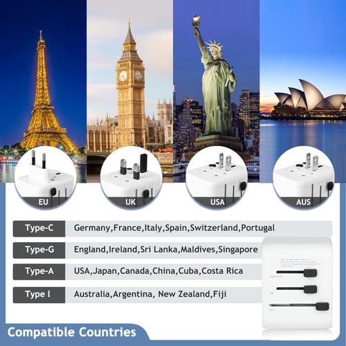 Travel universal plug