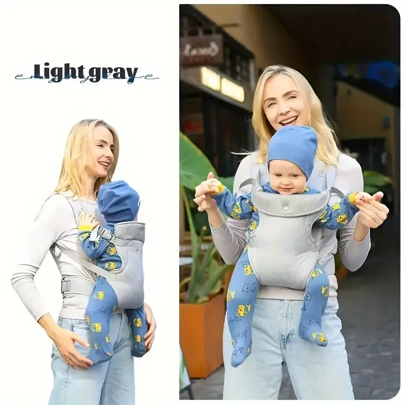Ergonomic Baby Carrier, Multifunctional Front & Back Baby Carrier, Christmas Halloween Thanksgiving Day Easter New Year's Gift
