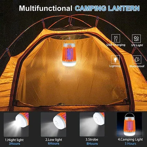 ✨Spring Mega Sale: 49% discount⛺️🦟Multifunctional Solar camping Mosquito Killer Lamp
