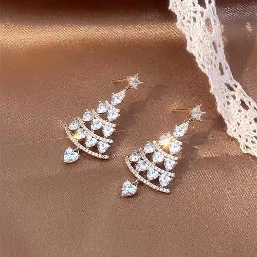🚀Limited Time 50% Off🚀Ghana Cash on Delivery Christmas Tree Earrings