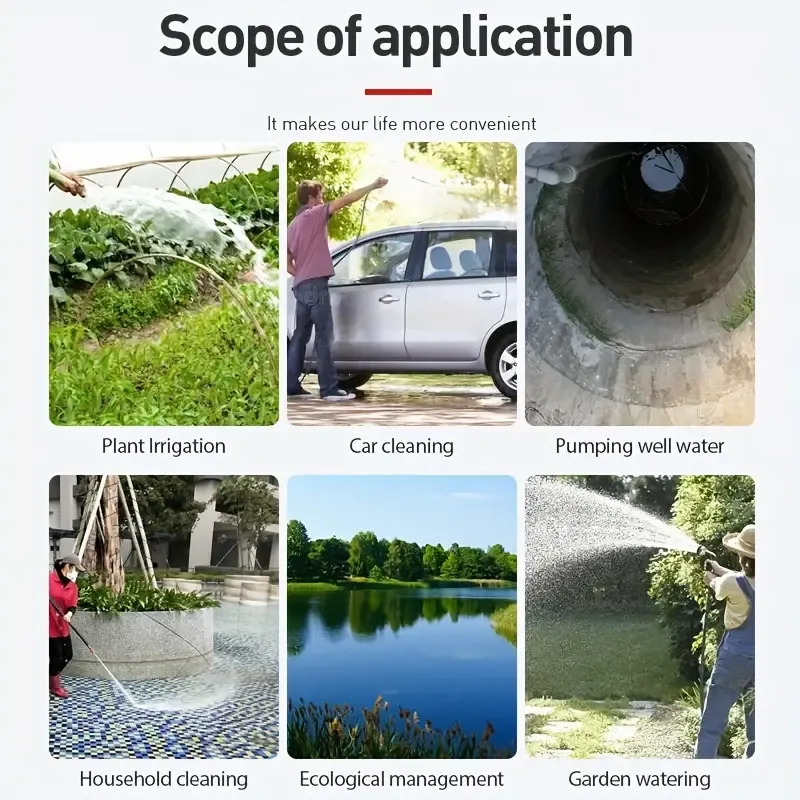 🎉✨👉 Solar Water Pump, Submersible Pump With Stainless Filter Port, DC 12V Deep Well Pump, Stainless Steel Cover, 3000L H 1  Outlet High Lift 8M, For Plants Water Suply, Backyard Home Lawn Garden Farm Irrigation