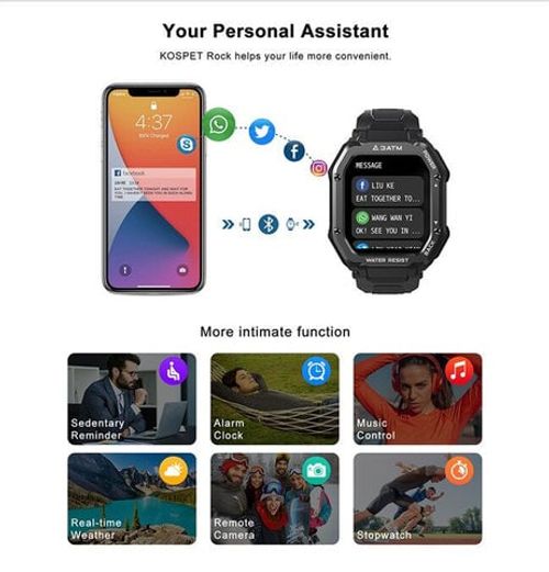 🔥Hot Sales Promotion🔥Outdoor Sports Three Defense Smart Watch