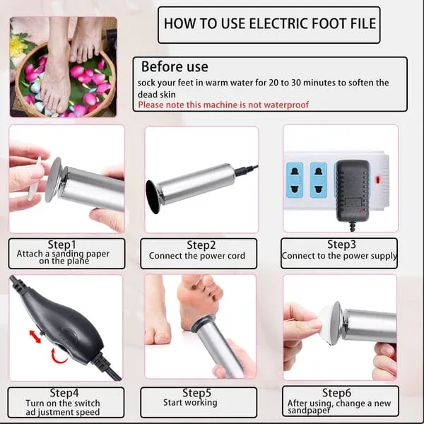 🔥🚀50% off for a limited time🚀Cash on delivery in Ghana🔥Electric Foot Callus Remover