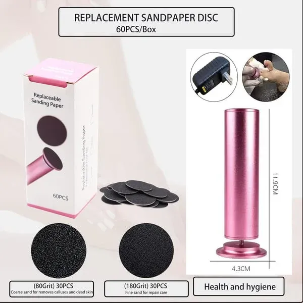 🔥🚀50% off for a limited time🚀Cash on delivery in Ghana🔥Electric Foot Callus Remover