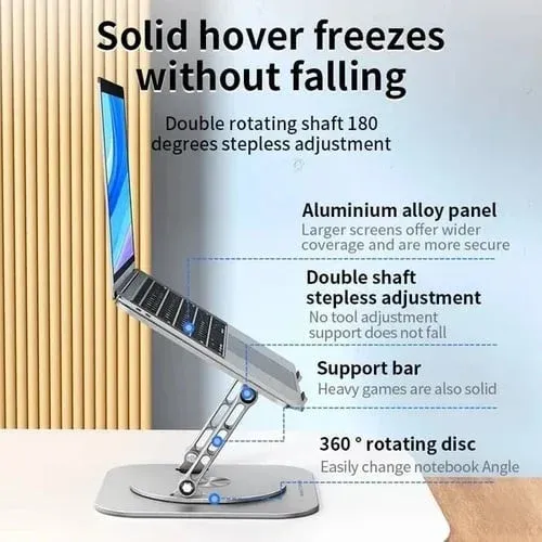 💥Laptop Stand Aluminum Alloy Rotating Bracket🚀Limited time 50% off 🚀Ghana Cash on Delivery