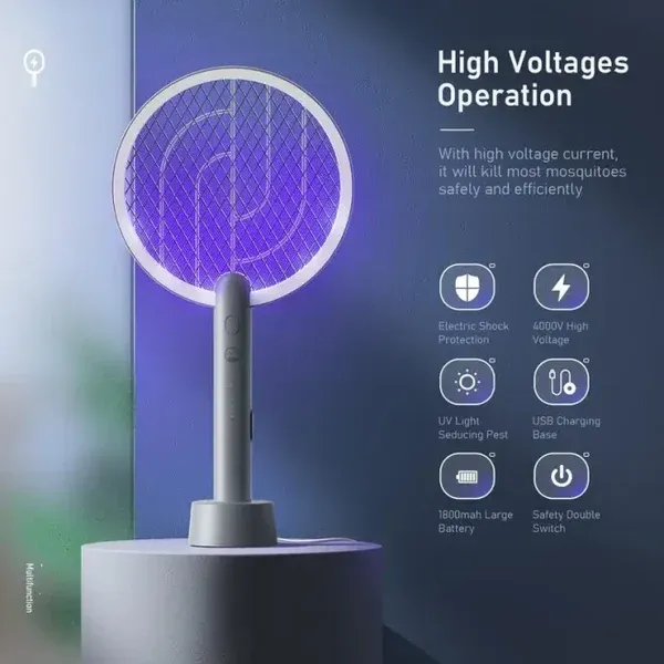 🎁Today 49% OFF🎁 Electric Fly Swatter Racket