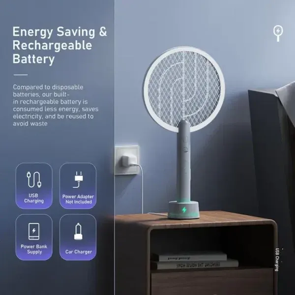 🎁Today 49% OFF🎁 Electric Fly Swatter Racket