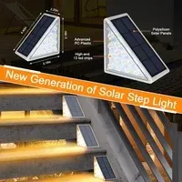 LED Solar Waterproof Step Lights🚀Limited time 50% off 🚀Ghana Cash on Delivery