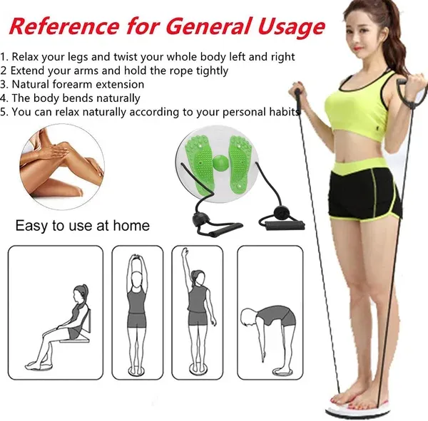 ✨Waist Twisting Message and Exercise Balance Board🚀Limited time 50% off 🚀Ghana Cash on Delivery