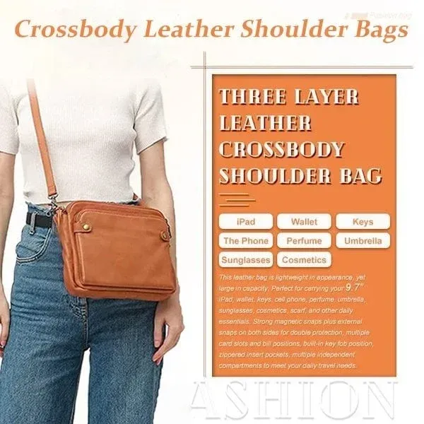 🔥Crossbody Leather Shoulder Bags and Clutches🚀Limited time 50% off 🚀Ghana Cash on Delivery