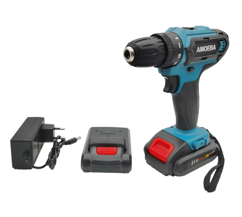 Three-Function Drill Original And Powerful 2-Speed Rechargeable Drill Professional Power Type Wireless Drill
