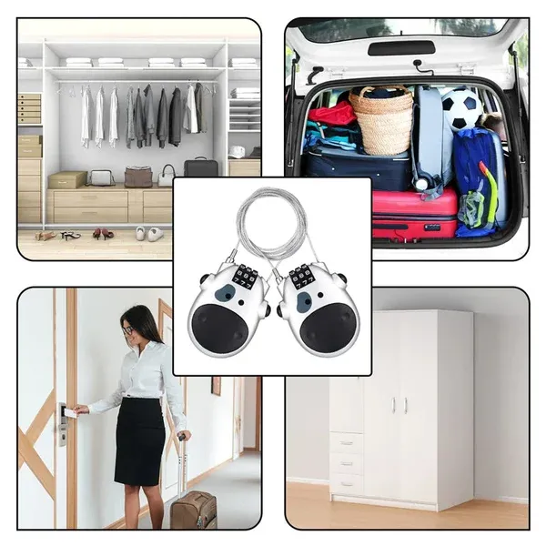 Anti-theft Telescopic Wire Lock🚀Limited time 50% off 🚀Ghana Cash on Delivery