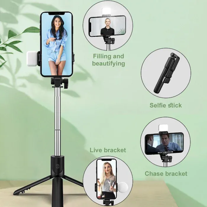 6 In 1 Wireless Bluetooth Selfie Stick🚀Limited time 50% off 🚀Ghana Cash on Delivery