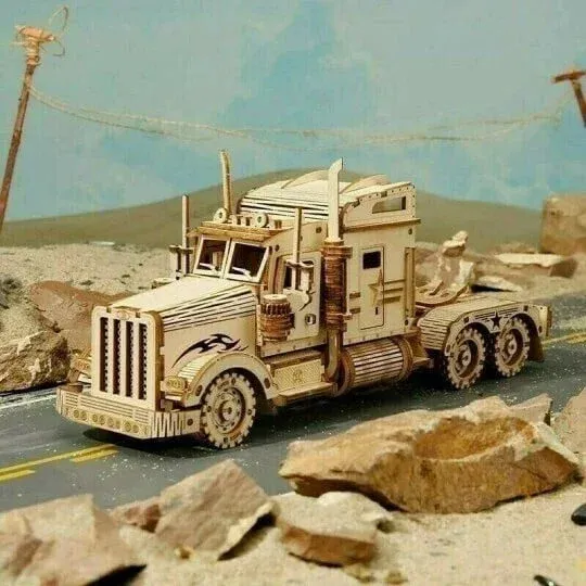 Early Summer Sale 48% off - Super Wooden Mechanical Model Puzzle Set🚀Limited time 50% off 🚀Ghana Cash on Delivery