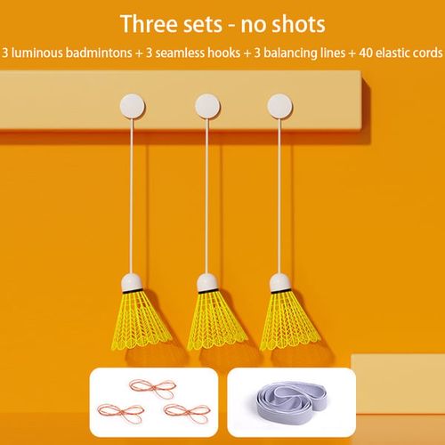 🔥BIG SALE 49% OFF🔥🔥Luminous Badminton Single Training Device