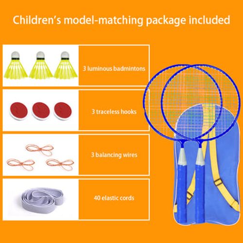 🔥BIG SALE 49% OFF🔥🔥Luminous Badminton Single Training Device