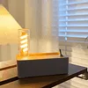 Ejection night light, Dedroom sleeping light, creative flip night light, mechanical magnetic desktop ornaments, birthday gift, one base, seven lights