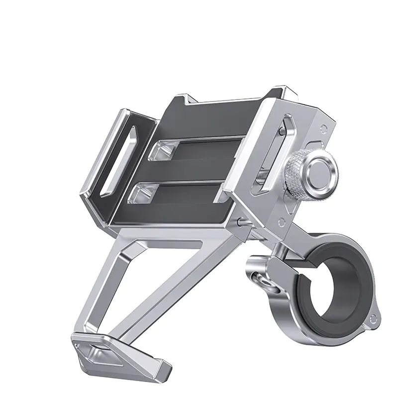 Ride 0 Shake Aluminum Alloy Electric Car Mobile Phone Holder Battery Bicycle Takeaway Rider Special Shockproof Navigation Fixed Mountain Bike Riding Road Mobile Phone Holder