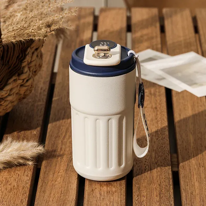 Coffee Thermos With Temperature Display⚡️✨🚀Ghana cash on delivery