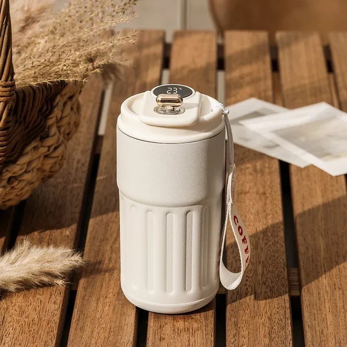 Coffee Thermos With Temperature Display⚡️✨🚀Ghana cash on delivery