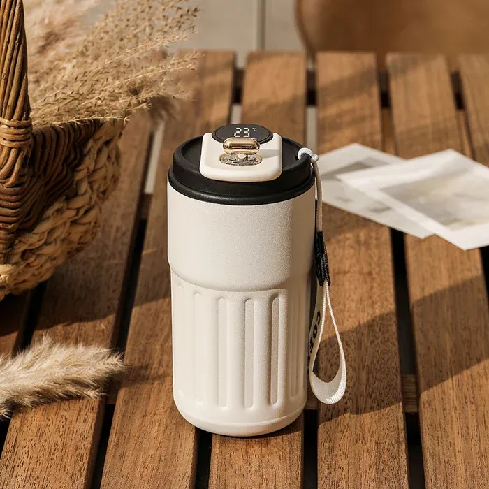 Coffee Thermos With Temperature Display⚡️✨🚀Ghana cash on delivery