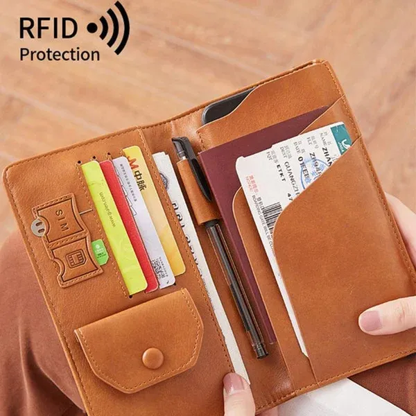 🎄RFID Blocking Leather Card Wallet🚀Limited time 50% off 🚀Ghana Cash on Delivery