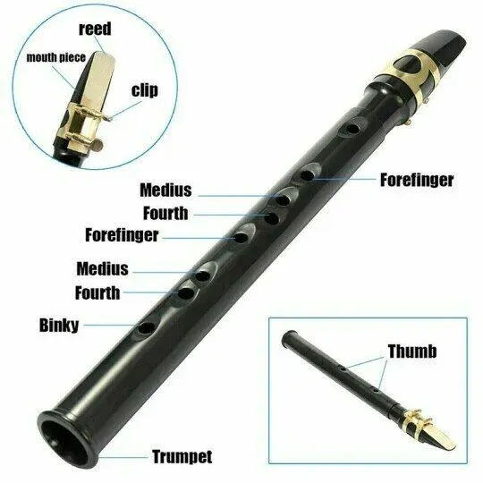✨Key Of C Two Octave Range Pocket Travel Saxphone🚀Limited time 50% off 🚀Ghana Cash on Delivery