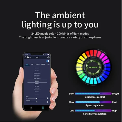 🔥Bluetooth Car RGB Ambient Light