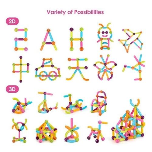 🔥 Christmas Special: 48% OFF on the Magnetic Building Toy Set for Kids ✨
