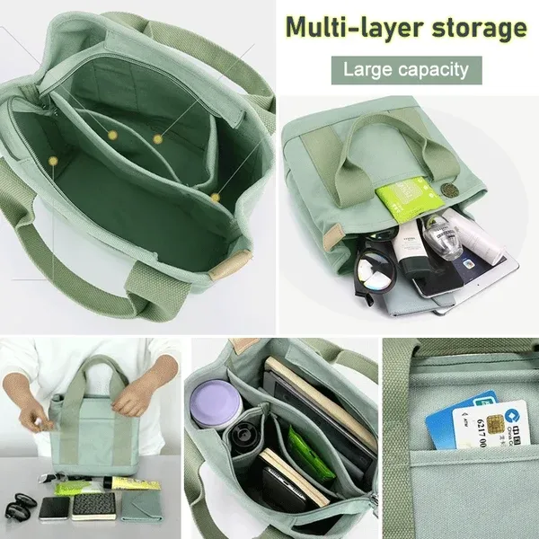 🏆💖Large Capacity Multi-Pocket Handbag✨🚀