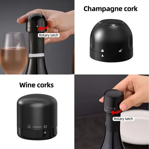 🍾Vacuum Red Wine Bottle Cap Stopper✨🚀Limited time 50% off🚀Ghana cash on delivery💖