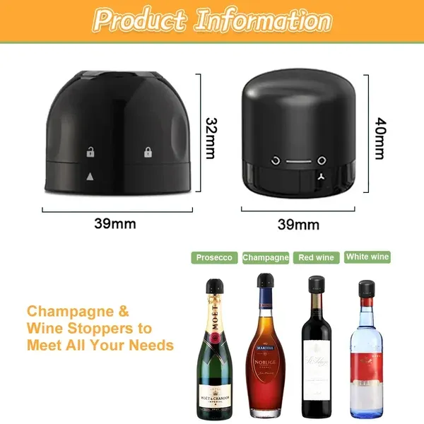 🍾Vacuum Red Wine Bottle Cap Stopper✨🚀Limited time 50% off🚀Ghana cash on delivery💖