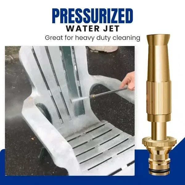 🔥Adjustable High Pressure Water Spray Nozzle✨🚀Tempo limitado com 50% desconto🚀