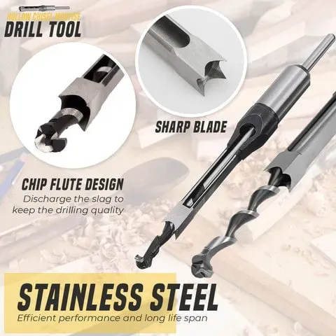 💥Hollow chisel tool (1 set of 4 pcs) 💯Hot sale 50% discount👇