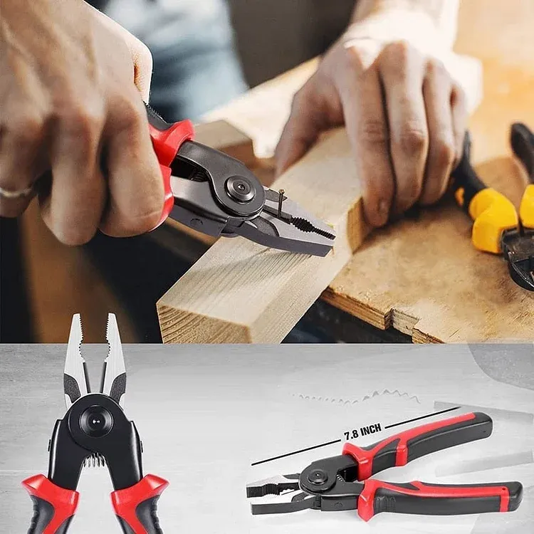 💖5 in 1 All Purpose Versatile Heavy Duty Tool Kit👇（💯This product is a complete set👇5-in-1 pliers set）