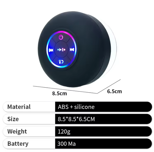 LED Light   Waterproof Promotion Bluetooth Speakers for Business