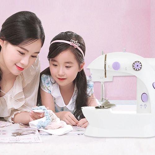 🔥💯🏹 Household Small Mini Sewing Machine Household Mini Electric Desktop Multi-Function Automatic Sewing Machine.💫😎👉