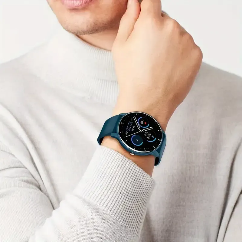1pc Smartwatch, 3.53cm Full Touch Screen, Men Full Touch Screen Sport Fitness Watches, Multi-Sport Modes Music-Control Remote-Camera Wireless Call Women Smart Watch, Gifts For Friends Couples Wife Husband