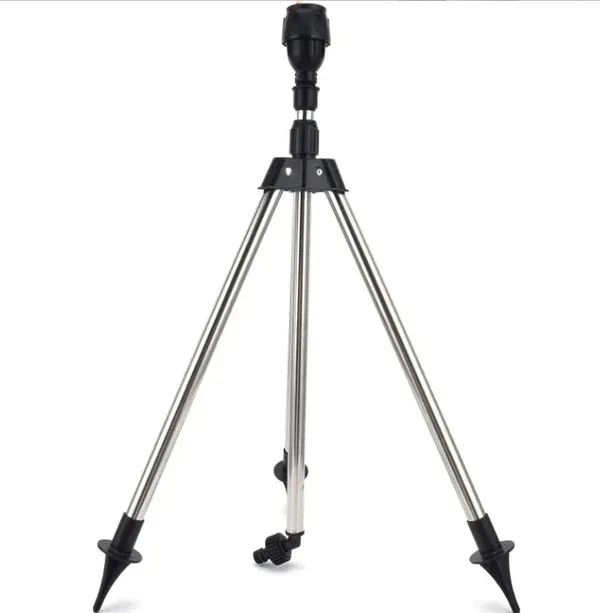 🔥💯Stainless Steel Rotary Irrigation Tripod Telescopic Support Sprinkler👇
