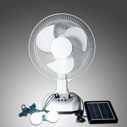 Solar rechargeable three-dimensional fan light👇