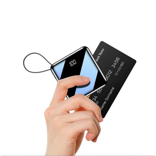 Portable smart digital display power bank 20000 mAh
