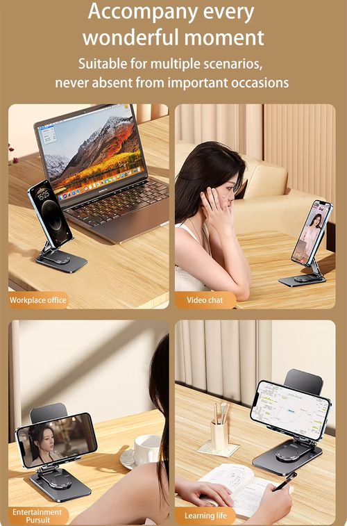 360 Degree Rotating Adjustable Phone Stand