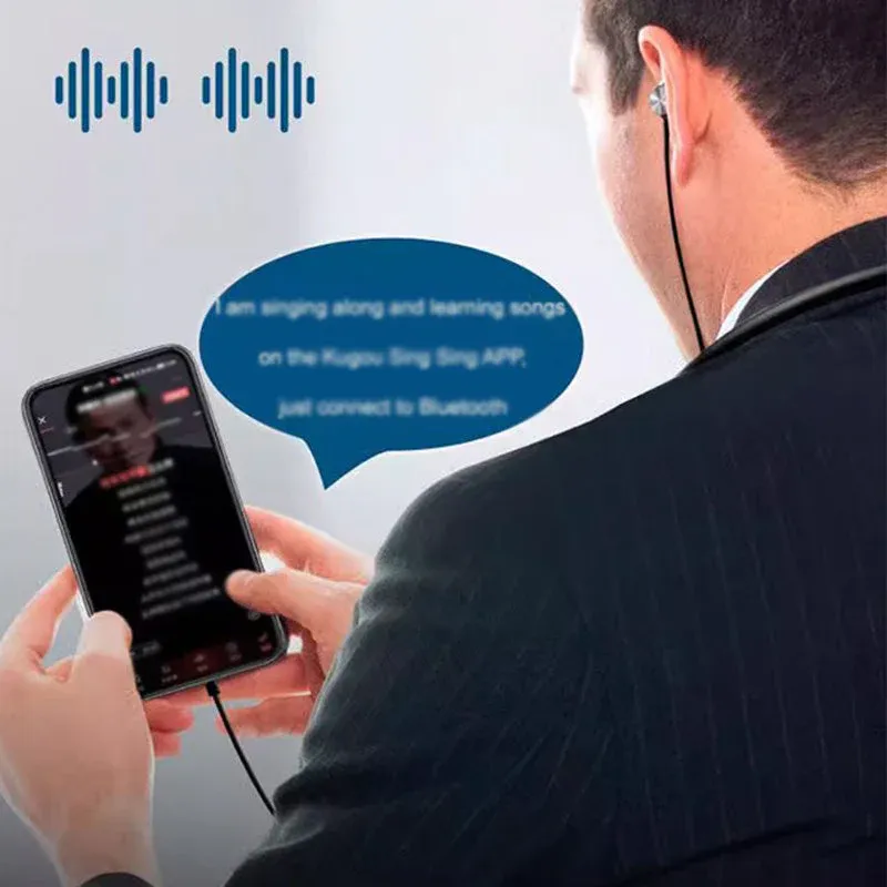 🔋 Waterproof singing bluetooth headset with display👇
