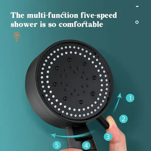 Multifunctional high pressure shower head