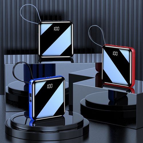Portable smart digital display power bank 20000 mAh