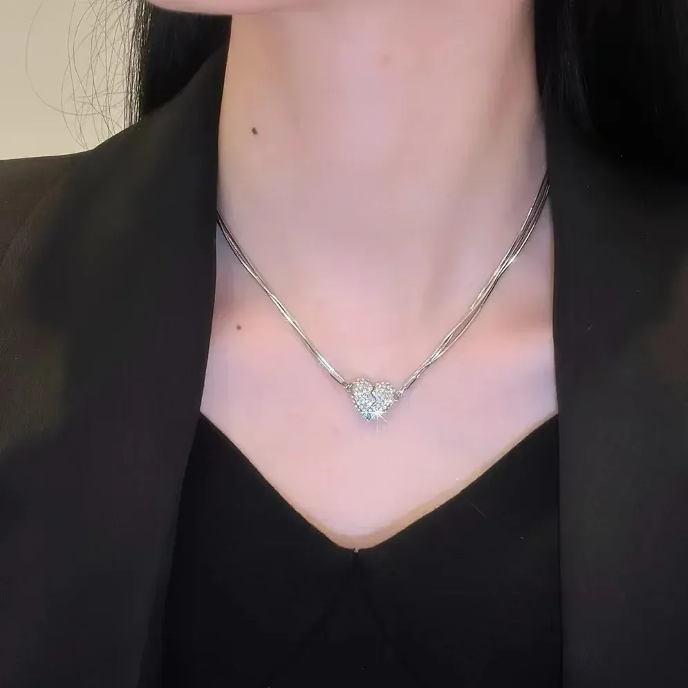 🔥💯Magnetic Love Patchwork Necklace 💫🎉
