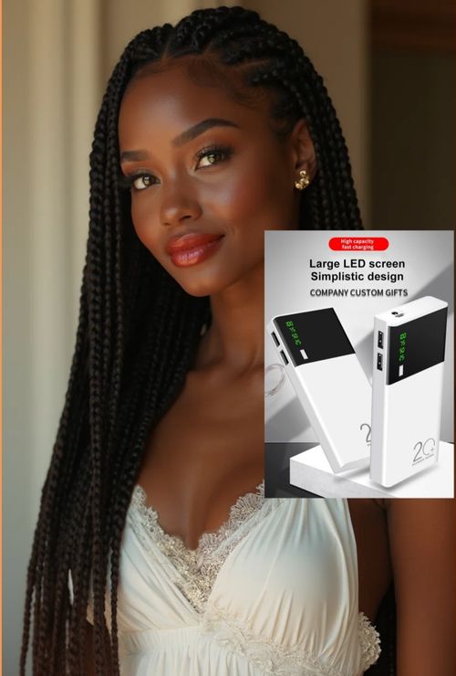 Genuine 20000mAh Mini Portable 18650 Battery Power Bank with Dual USB Ports Fast Charging Phone Charger for All Mobile Phones